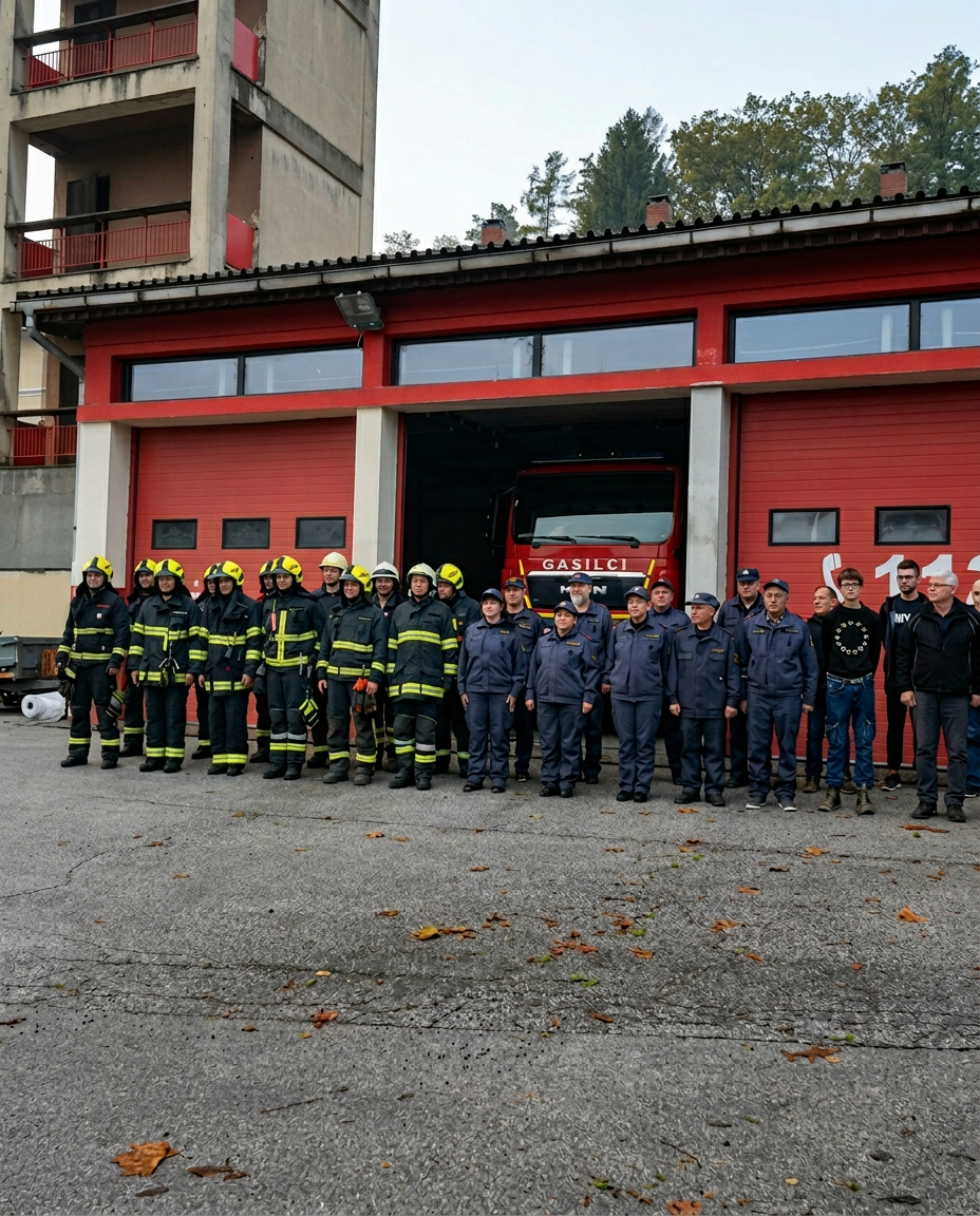 Ekipa gasilcev PGD Ravne